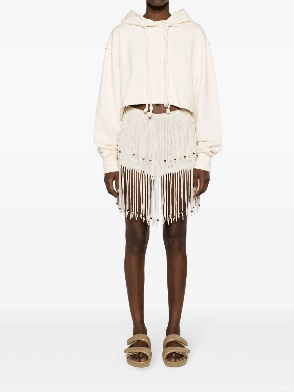 Cheap Alanui fringed miniskirt Women Monsoon 0706